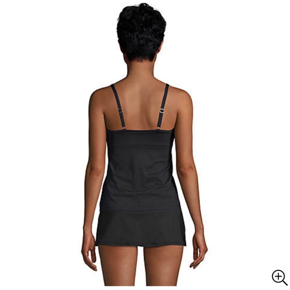 Lands End Tankini black - Picture 3 of 7